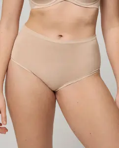 Трусики с высокой талией, упаковка 2 шт Ysabel Mora, цвет Nude