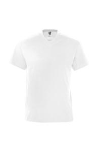 Футболка с короткими рукавами и V-образным вырезом Victory SOL'S, белый