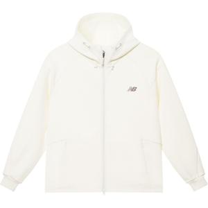 Куртка унисекс цвета слоновой кости и белого цвета New Balance, цвет Ivory White