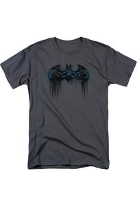 Футболка с коротким рукавом для взрослых Batman Run Away Gildan, цвет charcoal