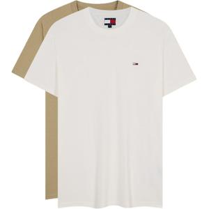 Футболка мужская 2 шт Tommy Hilfiger, хаки/белый