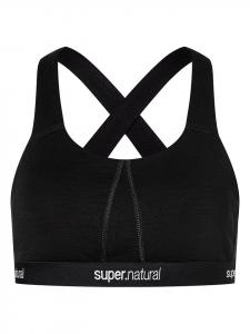 Спортивный бюстгальтер super.natural, черный