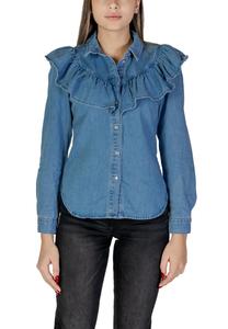 Рубашка ONLY джинсовая, синий