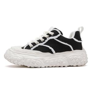 JOSINY Увеличивающие рост, износостойкие, легкие, дышащие, нескользящие, низкие повседневные туфли, мужские, черные