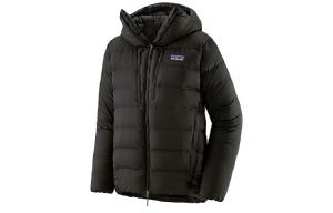 Пуховая куртка мужская с капюшоном, средней плотности, другие Patagonia, черный/blk