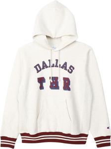 Толстовка с капюшоном Champion с длинными рукавами, флисовая подкладка, графический принт, технология Reverse Weave (R), модель C3-C111, мужская, овсяный