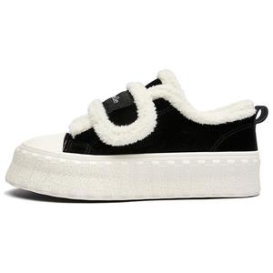 Термо легкие низкие скейтерские кроссовки women's La Chapelle, черный