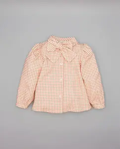 Хлопковая детская рубашка Fina Ejerique, розовый