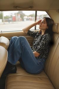 Футболка Kaffe KALIZ, Black Elephant Graphic Lines/Black