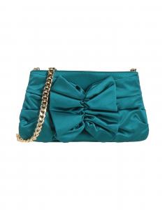 Сумка через плечо Alberta Ferretti, глубокий бирюзовый