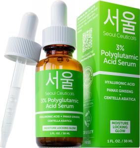 Корейская сыворотка для ухода за кожей с 3% полиглутаминовой кислотой Seoul Ceuticals