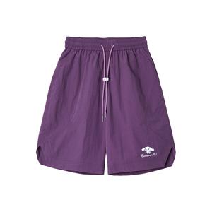 Шорты повседневные Unisex CINNAMOROLL Yugui Dog Sanrio, фиолетовый