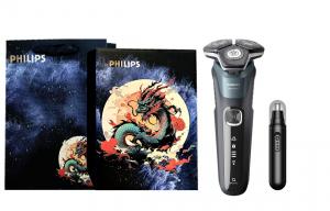 PHILIPS Электрическая бритва Rotary Triple Blade, моющаяся, Black Honeycomb, мужская