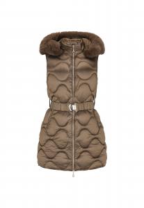 Faina Жилет в коричневом цвете