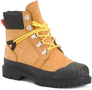 Женские водонепроницаемые ботинки Timberland Heritage с резиновым носком, Wheat Nubuck