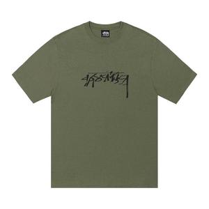 Футболка Stussy Sliced Tee, Olive