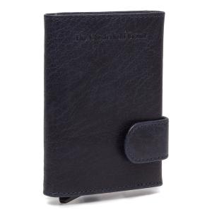 Кошелек The Chesterfield Brand Antique Buff Kreditkartenetui RFID Schutz Leder 7 см, темно-синий