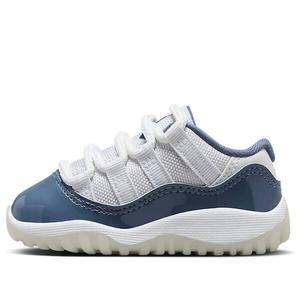 Кроссовки 11 ретро низкие Air Jordan, белый