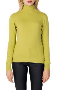 Водолазка Sandro Ferrone однотонная, зеленый