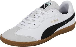 Футбольные бутсы PUMA Unisex King 21 It, белый/черный