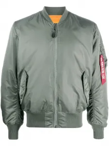Бомбер MA-1 Alpha Industries, зеленый