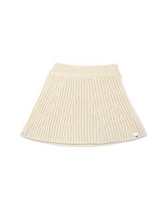 О детка! Вязаная юбка-клеш Oh baby!, белый