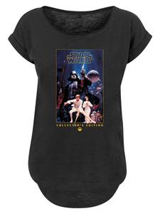 Длинная футболка. Длинная футболка Star Wars Collectors Edition, черного цвета. F4NT4STIC