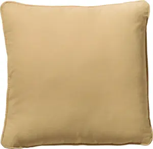 Подушка с наполнителем , бежевая, 40х40 см REDBEST