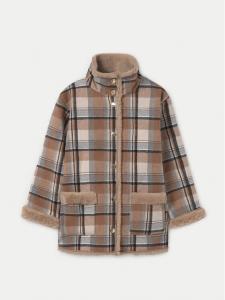 Зимнее пальто стандартного кроя Mayoral, коричневый