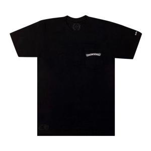 Футболка с логотипом Chrome Hearts, черная