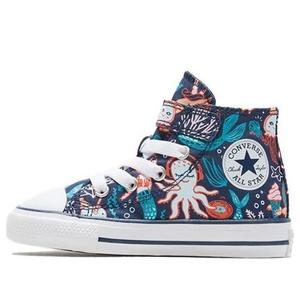 Кеды Converse Chuck Taylor All Star Underwater Party Toddler/Youth, синий