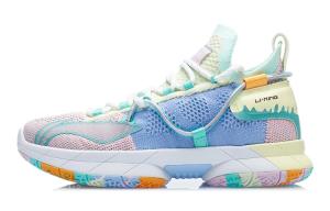 Li-Ning Young Подкладка: износостойкие, дышащие баскетбольные кроссовки средней высоты, неоново-зеленый цвет