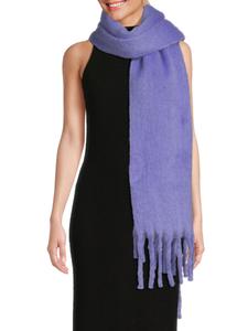 Шарф с бахромой Saks Fifth Avenue, цвет Lavender