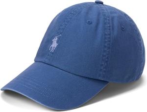 POLO RALPH LAUREN мужская хлопковая кепка The Iconic Cotton Chino Ball Cap, Old Royal