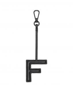 Liebeskind Berlin Аксессуары для сумок 'Buchstabe F' в черном цвете