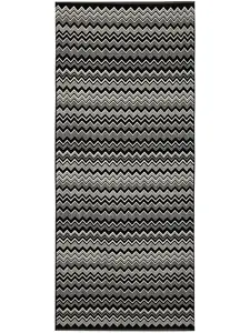 Коврик для ванной Keith с узором зигзаг Missoni Home, черный
