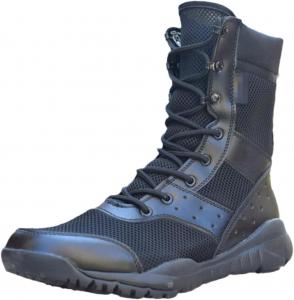 Высокие дышащие туристические кроссовки для мужчин, унисекс, тактические канвасовые ботинки, ультралегкие кроссовки для походов на открытом воздухе Suwequest, черный