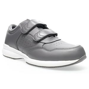 Мужские прогулочные кроссовки LifeWalker средней ширины/ширины X/XX с ремешком Propet, серый