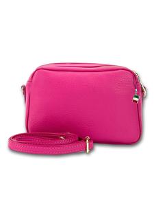 Кожаная сумка через плечо Florence, розовая, примерно 22 см Florence