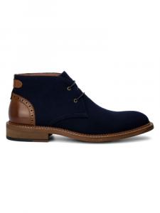 Ботинки чукка с кожаной отделкой Vintage Foundry Co., темно-синий
