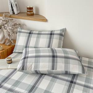 Yalu Простыня на резинке 120х200 см из хлопка, мягкая, гипоаллергенная