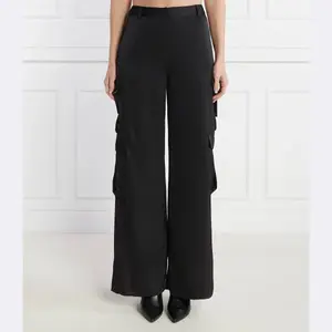 Брюки карго свободного кроя Karl Lagerfeld, черный