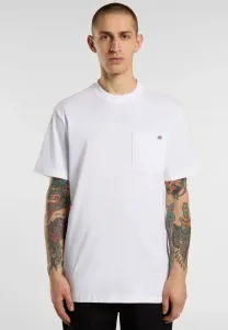 Базовая футболка с карманом ss Dickies, White-Whx