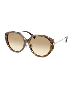 Стильные солнцезащитные очки с дизайном в стиле Цзинань. Michael Kors, коричневый