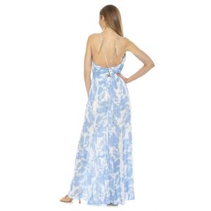 Женское платье макси ALEXIA ADMOR Kira с рюшами и бретелькой на бретельках ALEXIA ADMOR, ярко-розовый