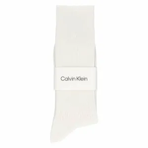 Мужские носки Calvin Klein средней высоты, смесь хлопка и шерсти, дезодорирующие, ребристые, с одноточечным рисунком.