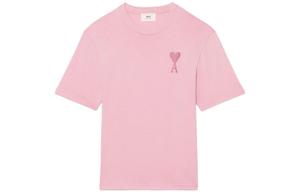 Футболка унисекс розовая Amiparis, розовый