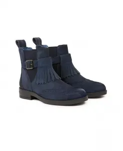 Челси-ботинки Brogue Strap с перфорацией Celtic & Co., синий