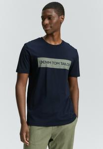 Футболка TOM TAILOR DENIM LOGO, Pure Nvay/Dark Blue