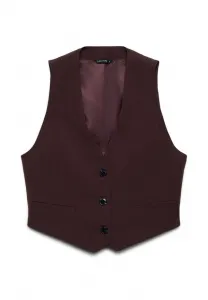 Короткая рубашка без рукавов на пуговицах Calliope, Marrone